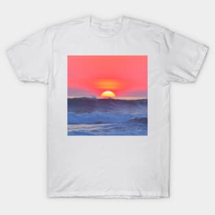 Sunset In The Ocean T-Shirt